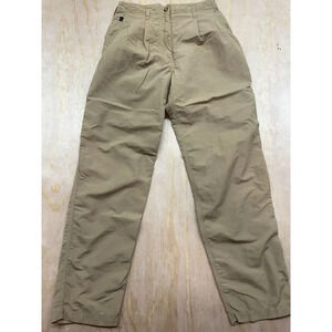 The North Face Pants Women's 10 Tan Hiking Trail Outdoor Straight Leg